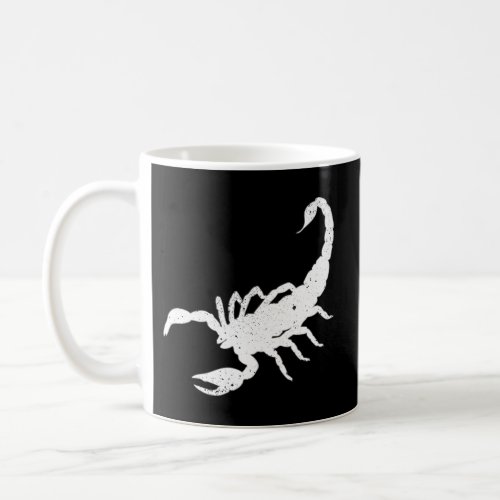 Scorpion Animal Distressed Look Coffee Mug