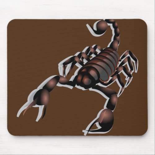 scorpion arachnid animal mouse pad