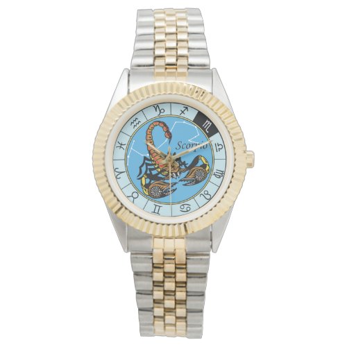 scorpion astrological sign of zodiac watch