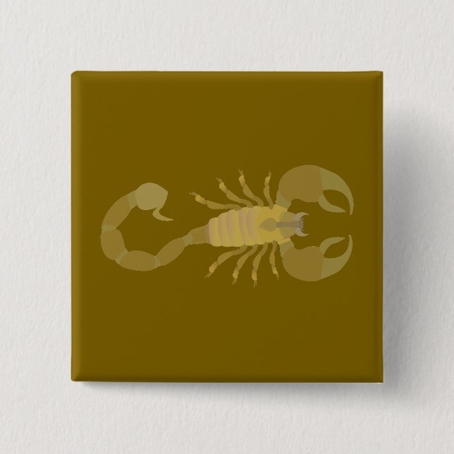 Scorpion Button (Front)