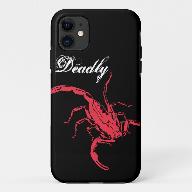 Scorpion Case-Mate iPhone Case (Back)