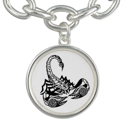 scorpion charm bracelet