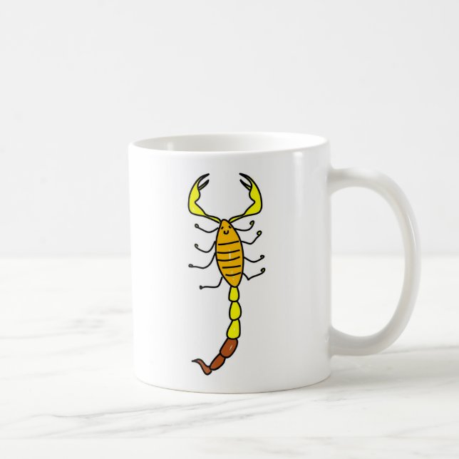 scorpion coffee mug (Right)