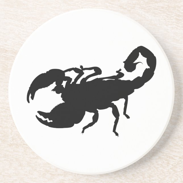 Scorpion Drink Coaster (Front)
