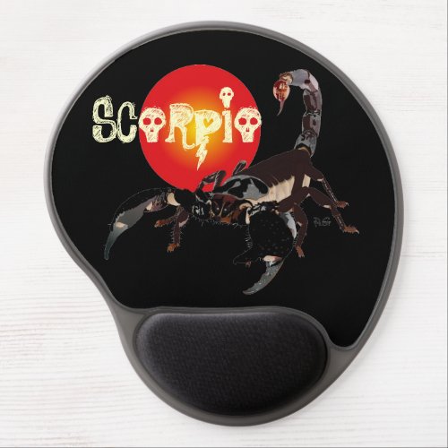 scorpion gel mousepad