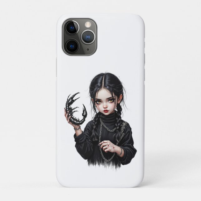 Scorpion Girl Case-Mate iPhone Case (Back)
