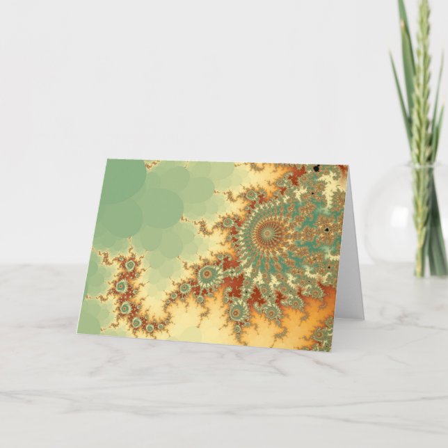 Scorpion Greetings Card (Front)