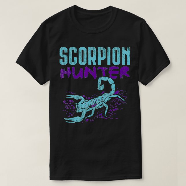 Scorpion Hunter  T-Shirt (Design Front)