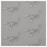 Scorpion Icon Fabric