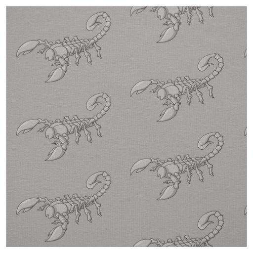 Scorpion Icon Fabric