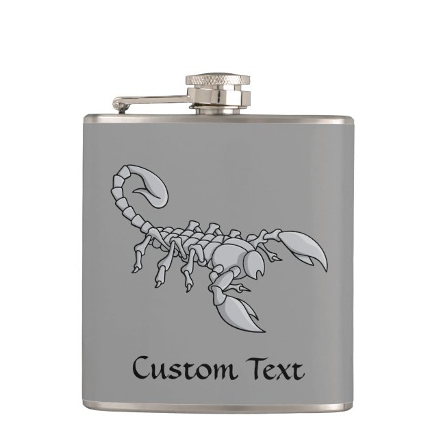 Scorpion Icon Flask (Front)