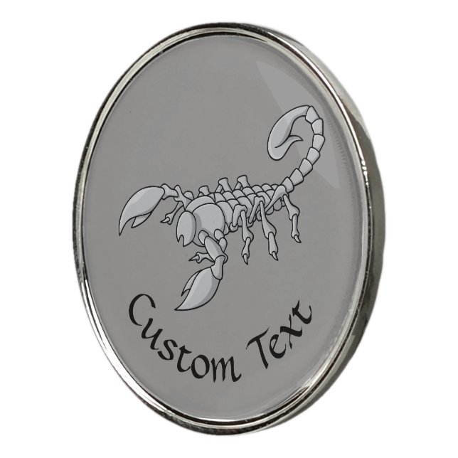 Scorpion Icon Golf Ball Marker (3/4)