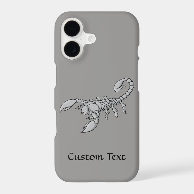 Scorpion Icon Iphone Case (Back)