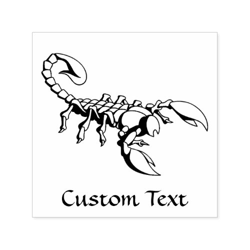 Scorpion Icon Self_inking Stamp