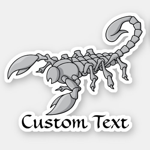 Scorpion Icon Sticker