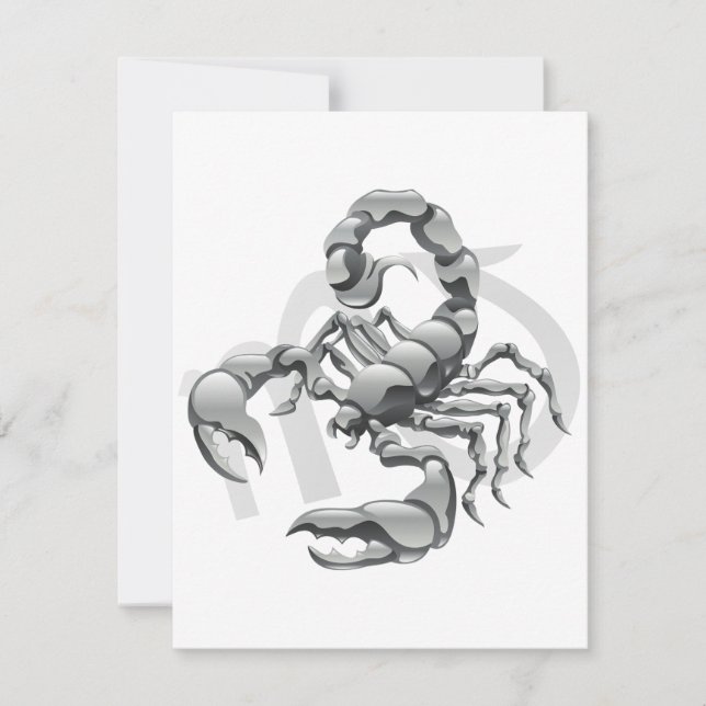 Scorpion Invitations (Front)