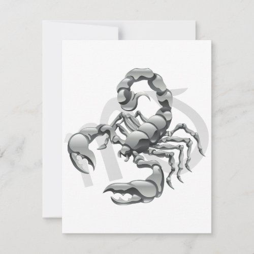 Scorpion Invitations