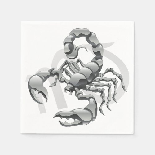 Scorpion Paper Napkins