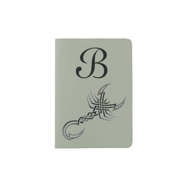 Scorpion Passport Holder (Front)