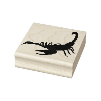 Scorpion Rubber Stamp