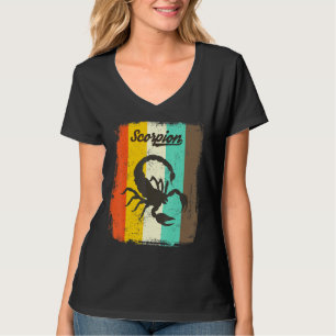 Scorpion Shirt Retro 70s Vintage Insect Lover Art