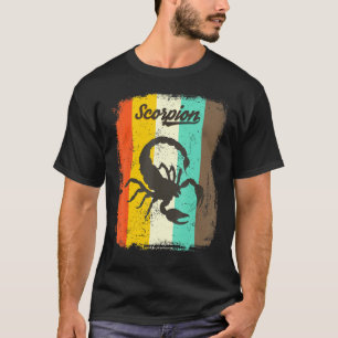 Scorpion Shirt Retro 70s Vintage Insect Lover Art