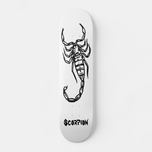 Scorpion Skateboard Deck