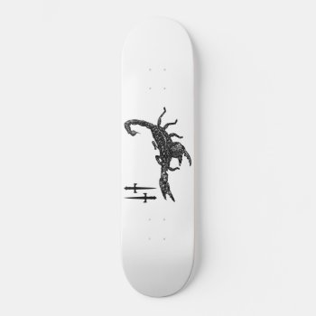 Scorpion Skateboard Deck by DeathDagger at Zazzle
