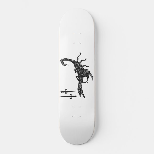 Scorpion Skateboard Deck (Front)