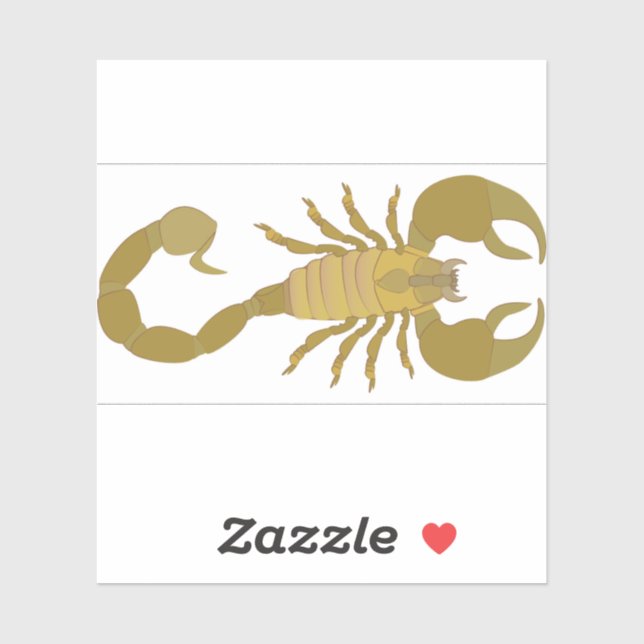 Scorpion Sticker (Sheet)
