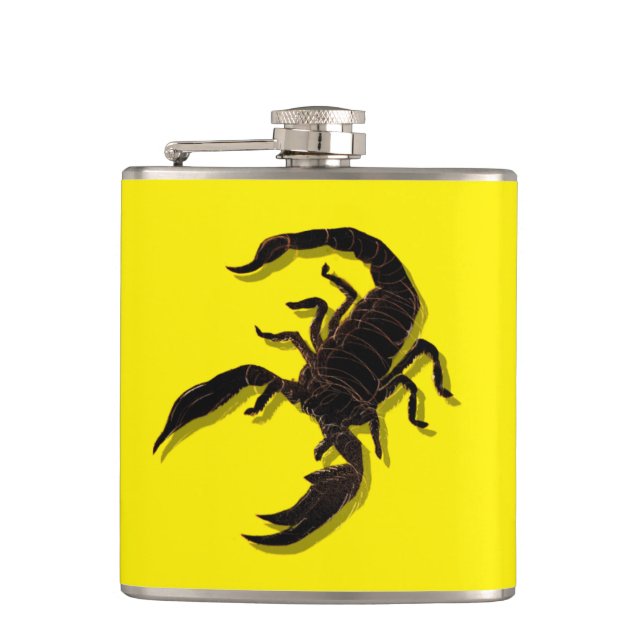 Scorpion Sting Flask (Front)