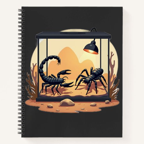 Scorpion Terrarium Habitat Notebook