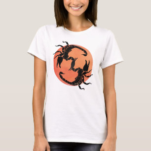 Scorpion Tribal Graphic Design T-Shirt