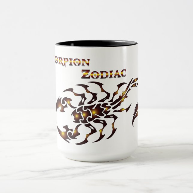 Scorpion Zodiac Mug (Center)