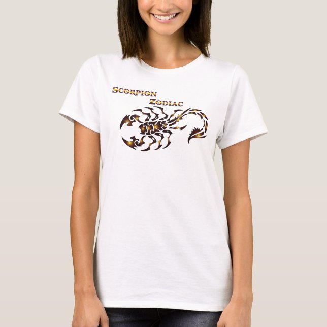 Scorpion Zodiac Women Shirt (Front)