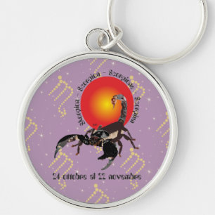Scorpione 24 ottobre al 22 novembre Portachiavi Keychain