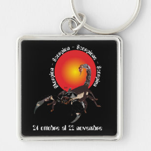 Scorpione 24 ottobre al 22 novembre Portachiavi Keychain