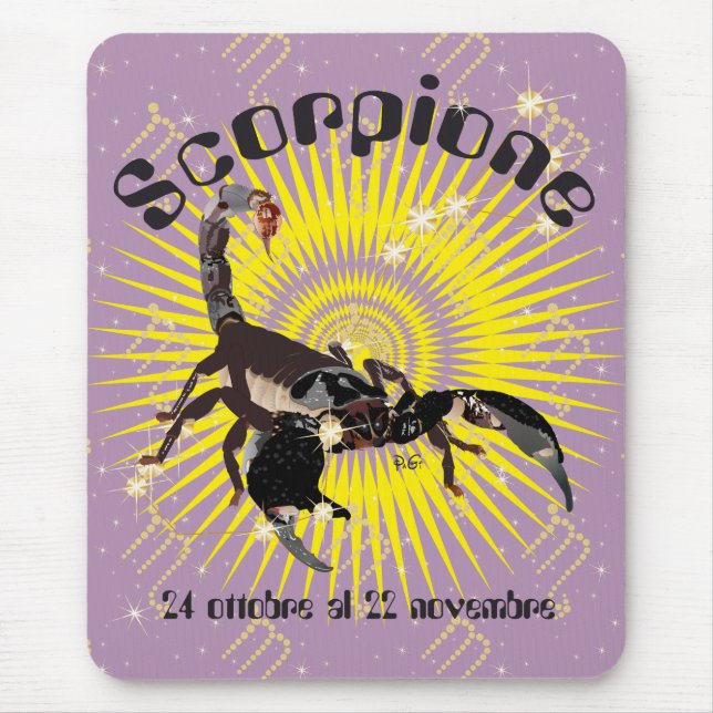 Scorpione Tappetini per mouse Pad (Front)