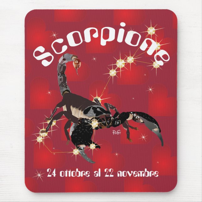 Scorpione Tappetini per mouse Pad (Front)