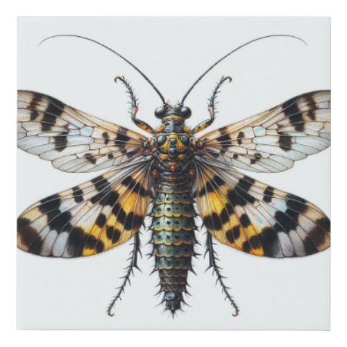 Scorpionfly 060624IREF124 _ Watercolor Faux Canvas Print