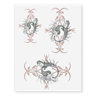 Scorpions of Balance Temporary Tattoo