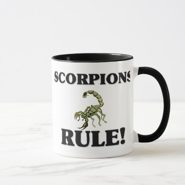 Scorpions Rule Mug (Right)