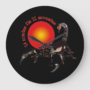 Scorpiun 24 more october fin 22 November clock