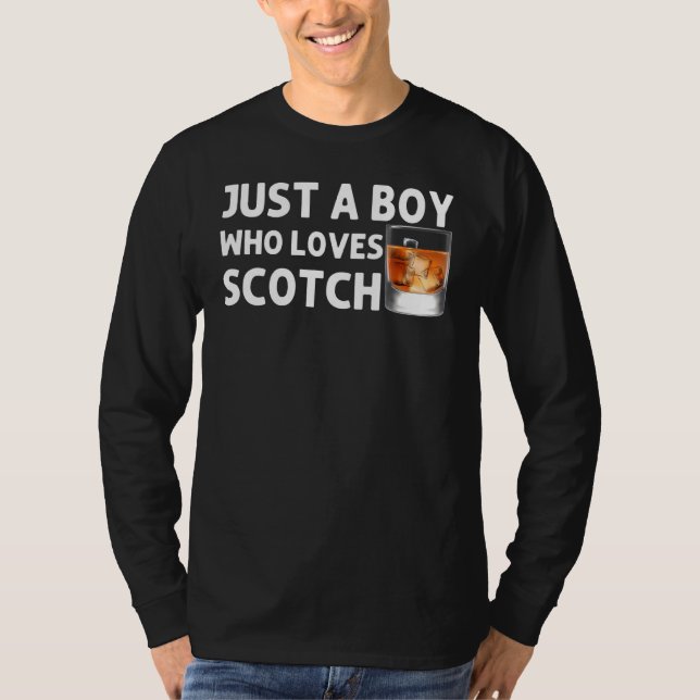 Scotch Drinkers Men Women Scotch Whiskey  1 T-Shirt (Front)