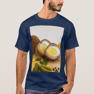 Scotch Eggs on Wooden Platter T-Shirt