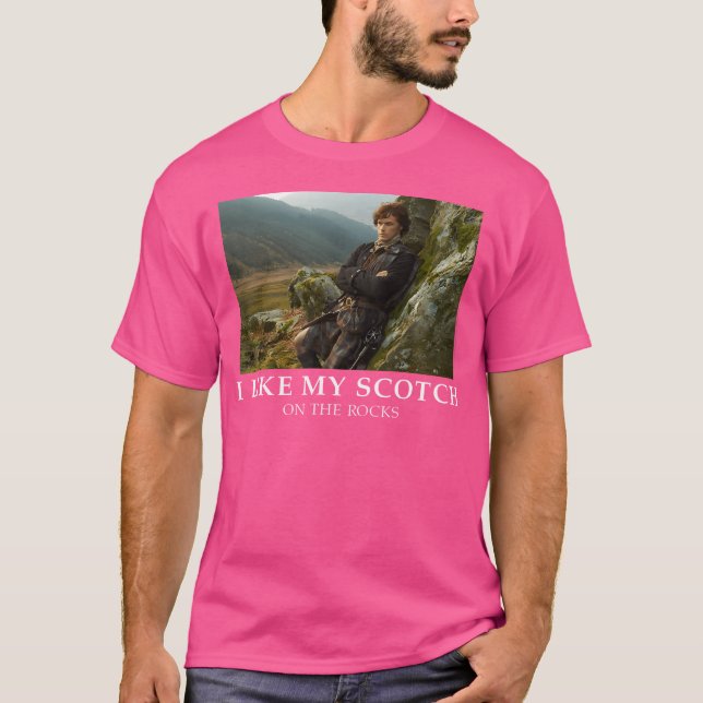 Scotch On The Rocks T-Shirt (Front)