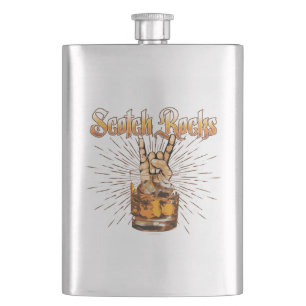 Scotch Rocks Flask