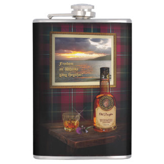 Scotch Whisky Flask w/out your text and picture