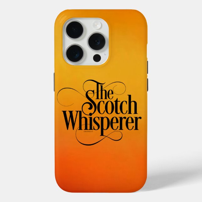Scotch Whisperer Case-Mate iPhone Case (Back)