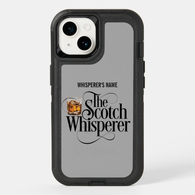 Scotch Whisperer OtterBox iPhone Case (Back)